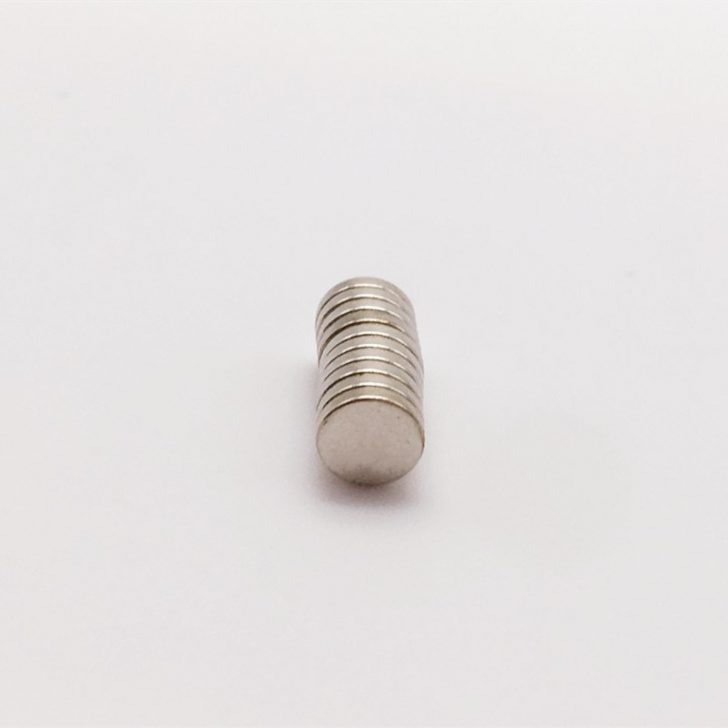 A021釹鐵硼圓形磁鐵N35 D5*1